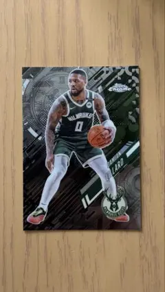 Damian Lillard Topps Chrome Go Time