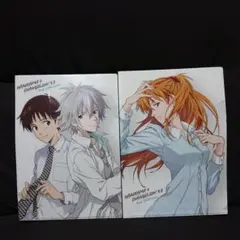 はるやま×エヴァンゲリオン クリアファイル シンジ&カヲル・ アスカ2枚セット