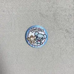 ナルミヤキャラクターズ 刺繍缶バッジ ポンポネット