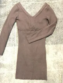 LIP SERVICEタイト ニット ワンピース