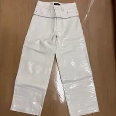 あ 様専用 goar archive 白クロコパンツ Mサイズ - メルカリ