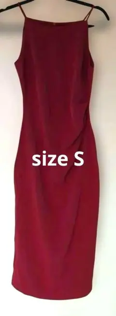 Dazy キャミソールワンピース ボルドー S