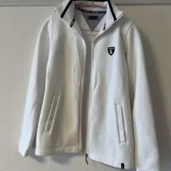 YACHTING フード付きジャケット ホワイト