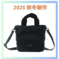 【韓国限定品】ノースフェイス　プランピートートバッグミニ　ブラック
