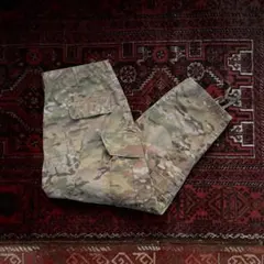 米軍実物 ミリタリー ダブルニー カーゴパンツ 迷彩 マルチカム L/Sのサムネイル