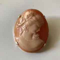 ペンダント　貴婦人の横顔　昭和レトロ　アンティーク