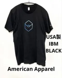 USA製　IBM Cloud Tシャツ　BLACK 黒　vintage アメ製のサムネイル