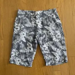 BACK NUMBER ボタニカル柄 ショートパンツ Mサイズのサムネイル