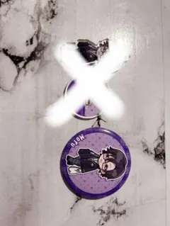 カラフルピーチ もふ ファミマデフォアクスタ デフォ缶バッジ