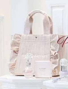 ジルバイジルスチュアートフリルトートバック（ラメ）限定カラー