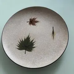 紅葉模様 陶器 皿 プレートのサムネイル