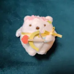 すみっコぐらし　てのりぬいぐるみ　しろくま　 ルーヴル美術館展コラボ