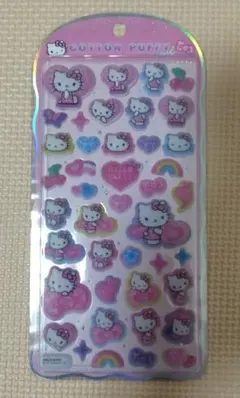 コットンパフィーシール サンリオ キャラクターグッズ