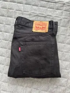 値下げ交渉可能　　Levi's 572 ブラックデニム 32x32