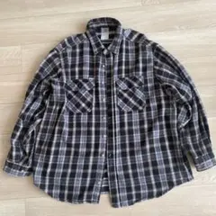 90s Carhartt カーハート USA製 ワーク ブラックデニムシャツ - メルカリ