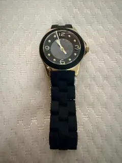 MARC BY MARC JACOBS 腕時計 ブラック　ゴールド