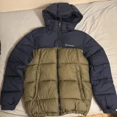 Columbia ダウンジャケット XL ネイビー/オリーブ