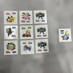 ポケモンパン　シール　ハロウィン　９枚　+おまけ１枚