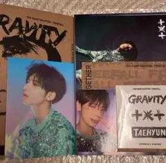 txt テヒョン　トレカ　アルバム　FREEFALL gravity ver