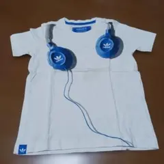 adidas ヘッドフォンデザイン Tシャツ120センチ
