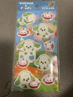 いないいないばあっ！　ぷくぷくステッカー　シール　セリア