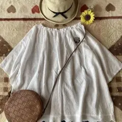 みーきさま専用♡SM2♡総レース刺繍衿フリル裾スカラップ前後着ブラウス♡