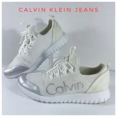 Calvin Klein Jeans スニーカー ホワイト シルバー27cmのサムネイル