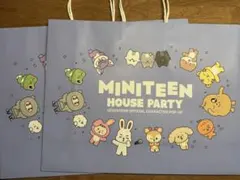 MINITEEN ポップアップ ショッパー 2枚セット セブンティーン