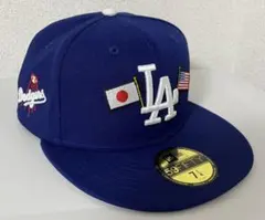 Newera ロサンゼルスドジャース ロイヤルフラッグ キャップ