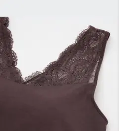 UNIQLO レースVネックブラタンクトップのサムネイル