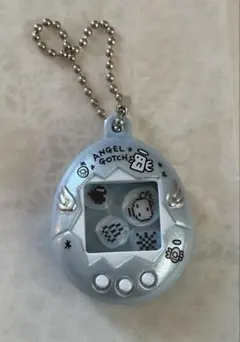 たまごっち シャカシャカチャームコレクション　てんしっちパールブルーぷくてん