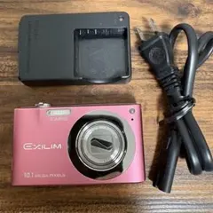 CASIO EXILIM EX-ZR15 ピンク デジカメ オールドコンデジ - メルカリ