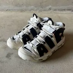 NIKE Air More Uptempo ホワイト ブラック