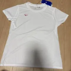 新品ミズノ　陸上競技　スポーツ　Mizuno ホワイト Tシャツ 半袖のサムネイル