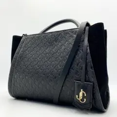 未使用に近い JIMMY CHOO VARENNE JC 2WAYトートバッグ