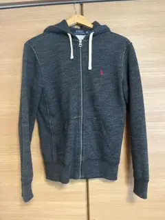 Polo Ralph Lauren ダークグレー ジップアップパーカー