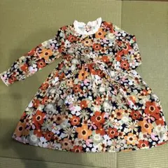 SHEIN 花柄長袖ワンピース 6Y（120）サイズ