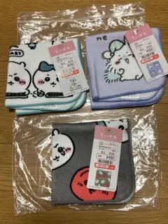 新品☆ちいかわ タオルハンカチ 3枚 セット