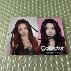 ITZY ユナ ラキドロ タワレコ トレカ 2枚セット Collector