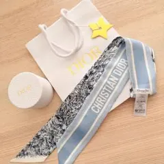 Christian Dior シルクスカーフ ミッツァ　トンボ