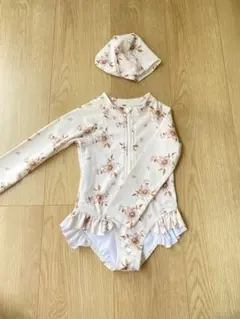 ベビー水着 90cm スイムキャップ