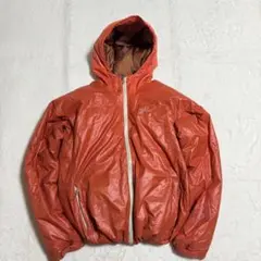 00s Marmot 825FILL puffy jacket L橙短丈y2kのサムネイル
