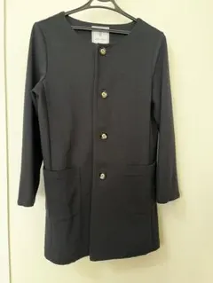 ロペピクニック ノーカラー ジャケット コート