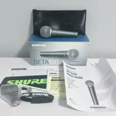 【極美品】SHURE BETA 58A-J ダイナミックマイクのサムネイル