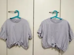 GUトップス前結びデザイン2枚セット【双子ちゃん】