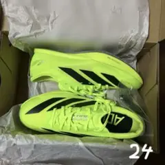 新品　未使用　ADIZERO IG2018 　　　スパイクシューズ 24