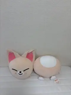 SKZOOクッション　頭とお尻セット　ウルフチャン SKZOOクッション 頭とお尻セット ウルフチャン