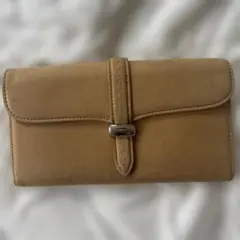 agnes b. VOYAGE レザー長財布 ベージュのサムネイル