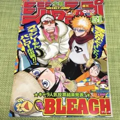 2003年週刊少年ジャンプ 51号BLEACH 週刊少年ジャンプ 2003年 51号 BLEACH 人気投票結果 巻頭カラー - メルカリ