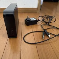 【動作確認済】BUFFALO 2TB 外付けハードディスク 黒